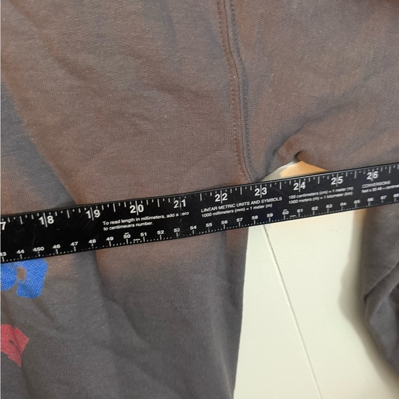 Kansas Jayhawks Gray Crewneck Sweatshirt, Size L - Picture 5 of 6